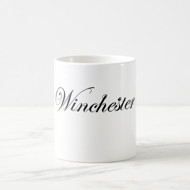 Klassisches Art-Winchester-Logo Tasse (Mittel)