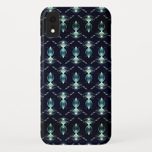 Klassisches Aussehen von blauen Edelsteinen mit le Case-Mate iPhone Hülle