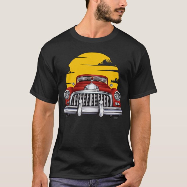 klassisches Auto 2 T-Shirt (Vorderseite)