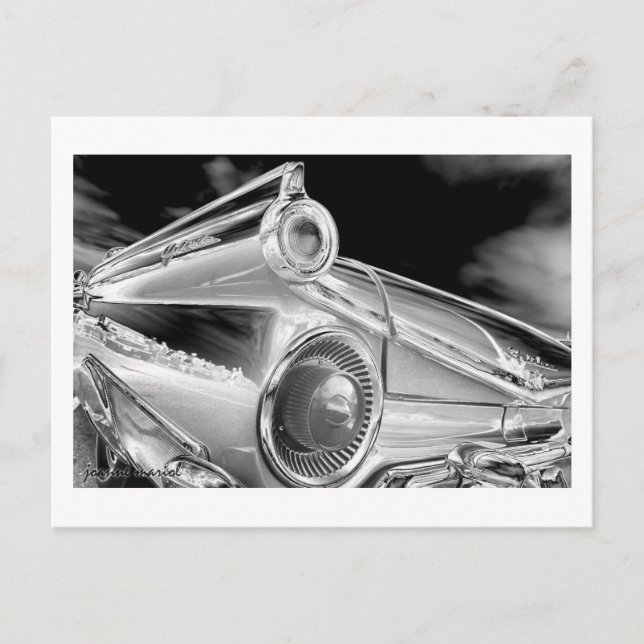 Klassisches Auto 36 Postkarte (Vorderseite)
