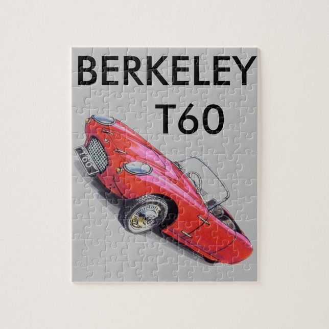 KLASSISCHES AUTO BERKELEY T60 CABRIOLET PUZZLE (Vertikal)