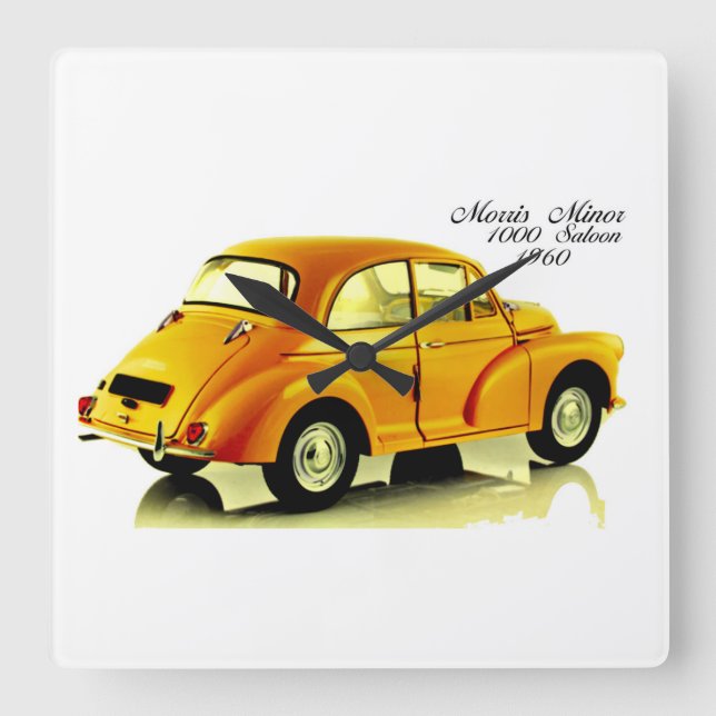 Klassisches Auto-Bild für die Uhr am Platz (Vorderseite)