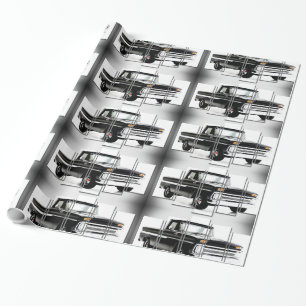 Klassisches Auto Bild für Glänzendes-Wrap-Papier Geschenkpapier