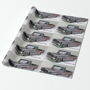 Klassisches Auto Bild für Mattfolie Geschenkpapier