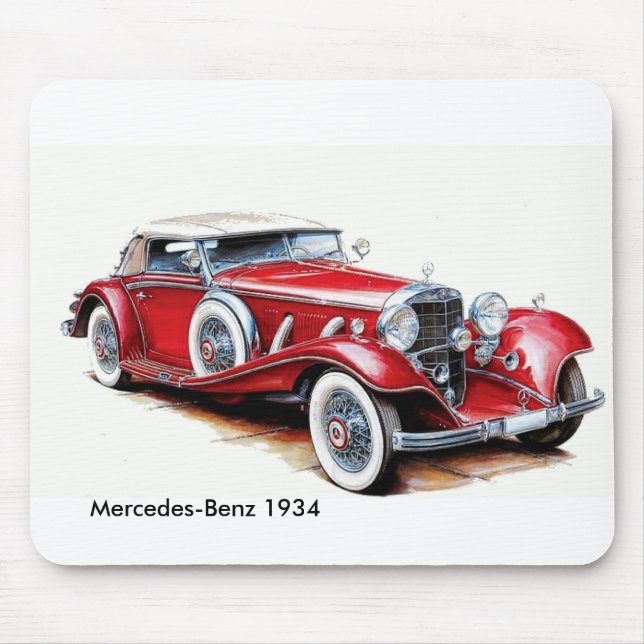 Klassisches Auto Bild für Mousepad (Vorne)