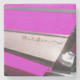 Klassisches Auto: Chevrolet-Bel Air Steinuntersetzer