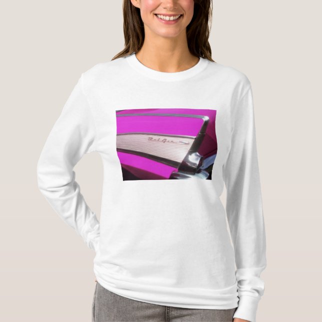 Klassisches Auto: Chevrolet-Bel Air T-Shirt (Vorderseite)