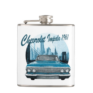 Klassisches Auto Chevrolet Impala 1961 Flachmann