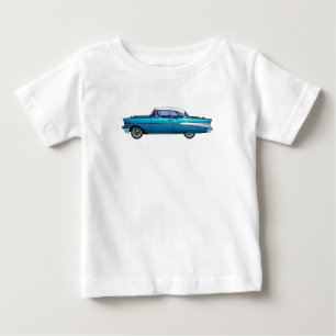 Klassisches Auto Chevy 1957 BelAire Baby T-shirt