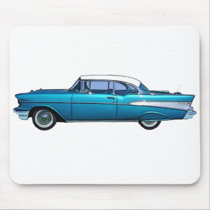 Klassisches Auto Chevy 1957 BelAire Mousepad