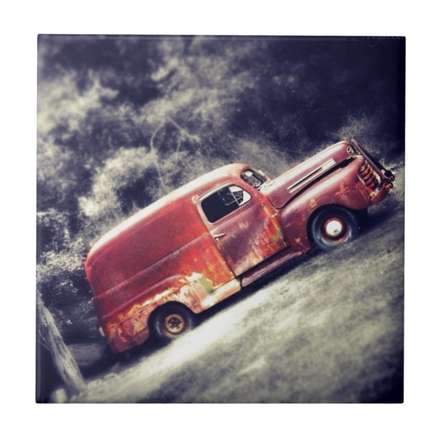 Klassisches Auto Fliese (Vorderseite)