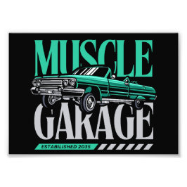 Klassisches Auto Fotodruck