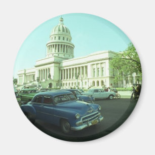 Klassisches Auto Havana Kuba Magnet