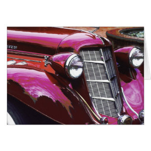 Klassisches Auto: Kastanienbraun