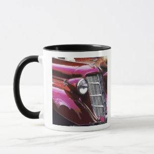 Klassisches Auto: Kastanienbraun Tasse