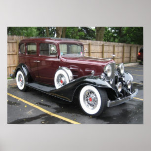 Klassisches Auto Poster
