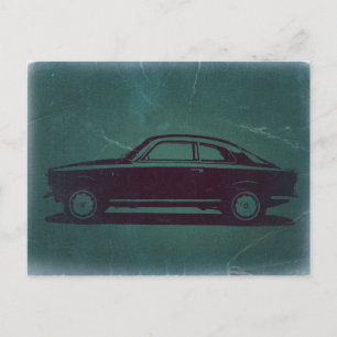 Klassisches Auto Postkarte
