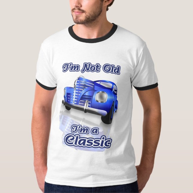 Klassisches Auto T-Shirt (Vorderseite)