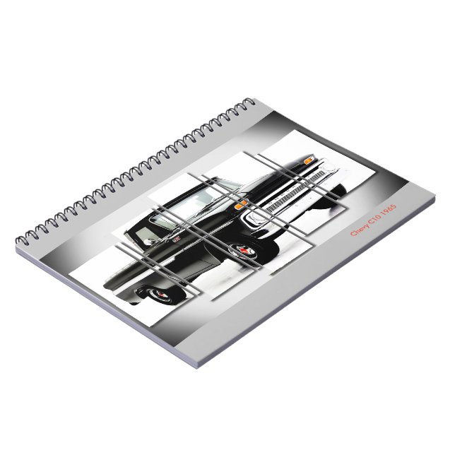 Klassisches Autobild für Foto-Notebook Notizblock (Linke Seite)