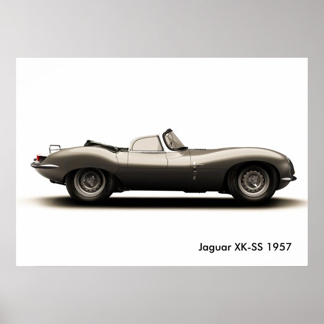 Klassisches Autobild für Plakate (Vorne)