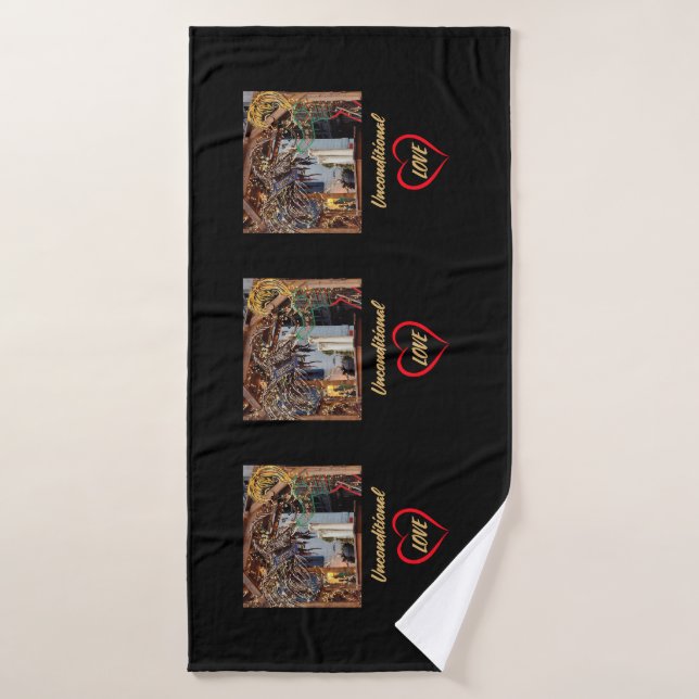 Klassisches Badetuch Badehandtuch (Badehandtuch)