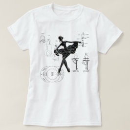 Klassisches Ballett-T-Shirt T-Shirt