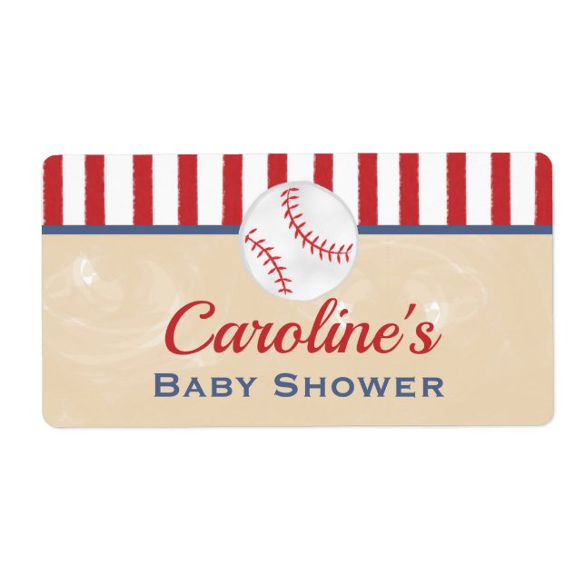 Klassisches Baseball Baby Duwer Fevor Label (Vorne)