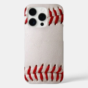 Klassisches Baseball- und Softball-Rotsticken iPhone 16 Pro Hülle