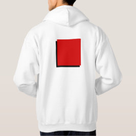 Klassisches Bauhaus Art Roter Platz Hoodie