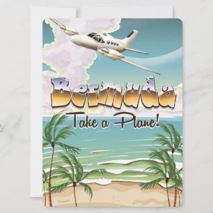Klassisches Bermuda-Urlaubsposter.