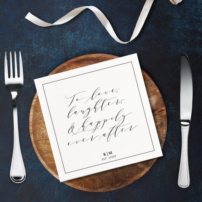 Klassisches bis Liebe-Lachen-Angebot Serviette (Von Creator hochgeladen)