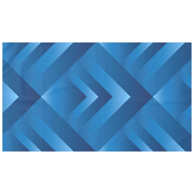 klassisches Blau 1 Tischdecke (Vorderseite (Horizontal))