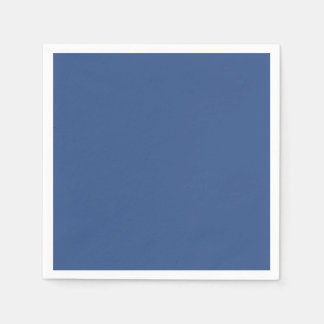 Klassisches Blau Einfarbig Serviette