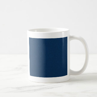 Klassisches Blau mit feinem Imitat Glitzer Tasse