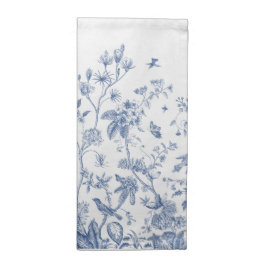 Klassisches Blau und Weiß Chinoiserie Serviette