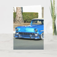 Klassisches blaues Auto