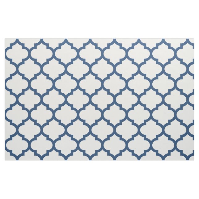 Klassisches blaues marokkanisches stoff (Fat Quarter (45,7 x 55,9 cm))