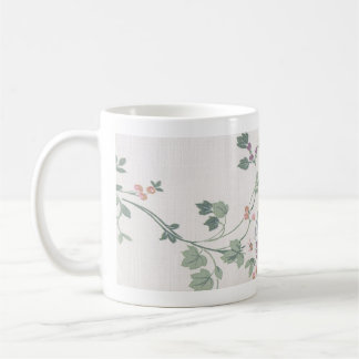 Klassisches Blumen Kaffeetasse