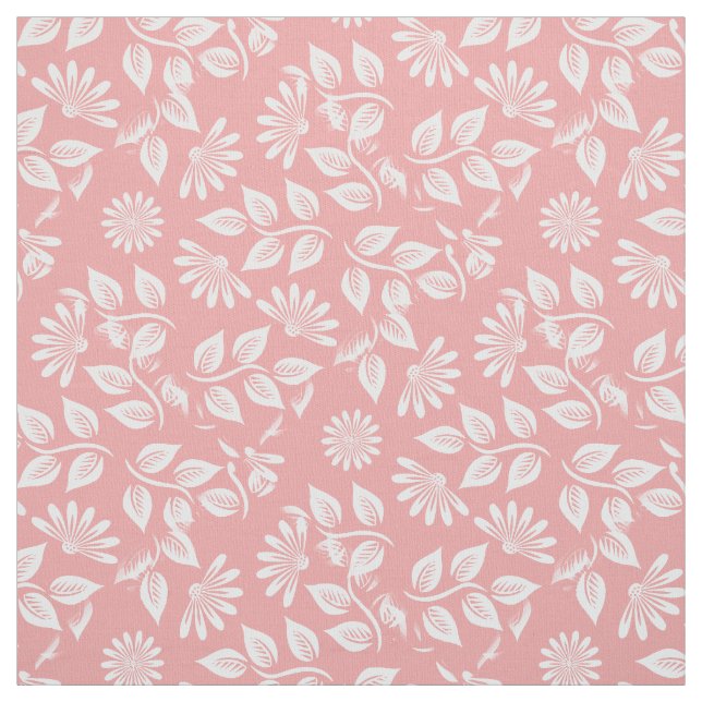 Klassisches Blumenmuster - Wählen Sie Ihre Farbe!  Stoff (Muster)