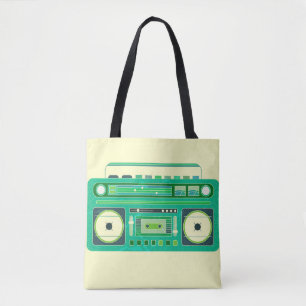 Klassisches Boom-Box-Vintage-Bild