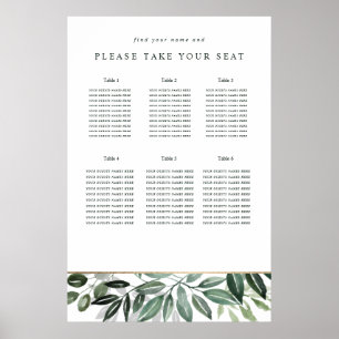 Klassisches botanisches Design Poster