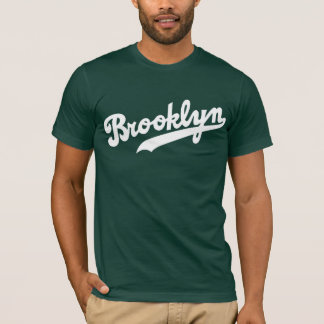 Klassisches Brooklyn - Waldgrün-T - Shirt