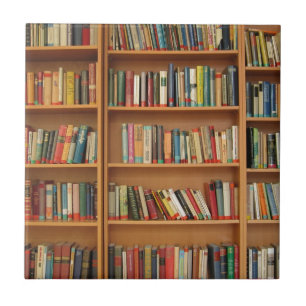 Klassisches Bücherregal Muster, Bücherregal,Bücher Fliese