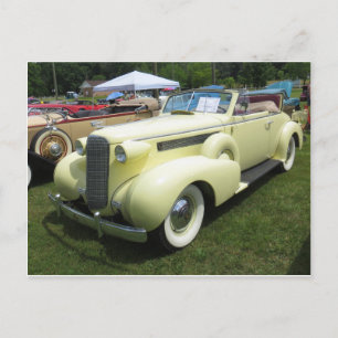 Klassisches Cabrio Postkarte