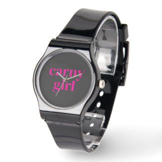 Klassisches Carny Mädchen Armbanduhr