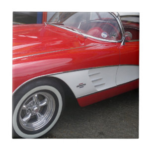 Klassisches Chevrolet Corvette Fliese
