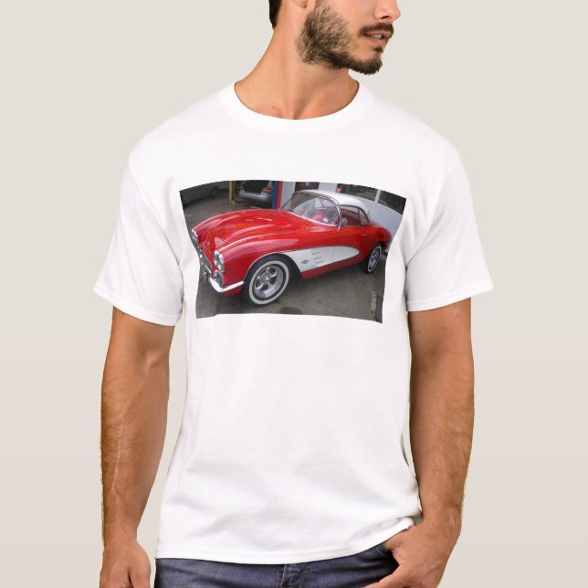 Klassisches Chevrolet Corvette T-Shirt (Vorderseite)