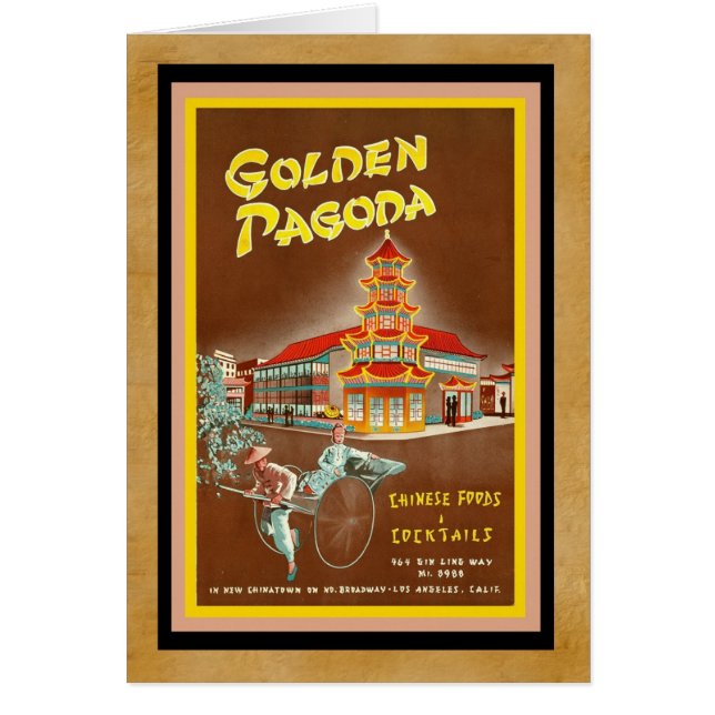 Klassisches chinesisches Menü! (Vorne)