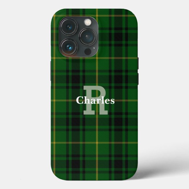 Klassisches Clan MacArthur Plaid Case-Mate iPhone Hülle (Rückseite)