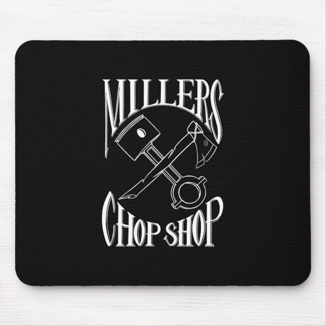 Klassisches Cross Bones Logo Mousepad (Vorne)